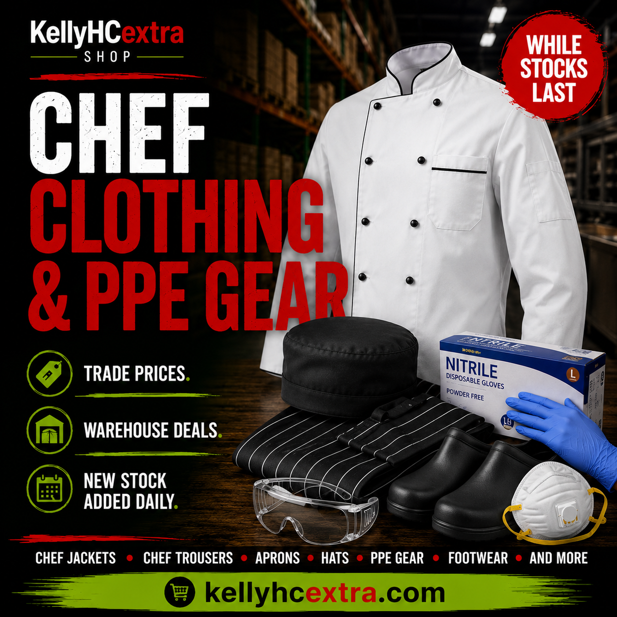 Chef Clothing & PPE