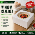 Window Cake Box