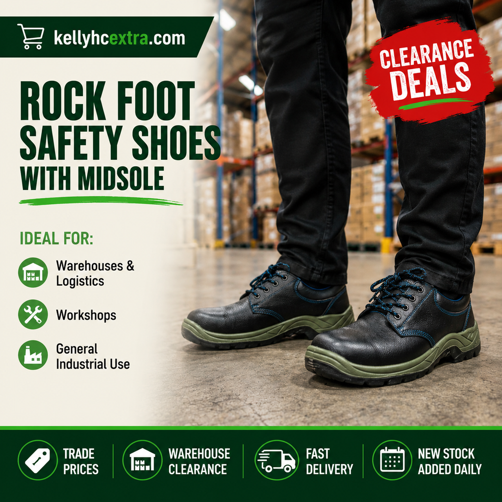 Rock Foot Safety Shoes With Midsole