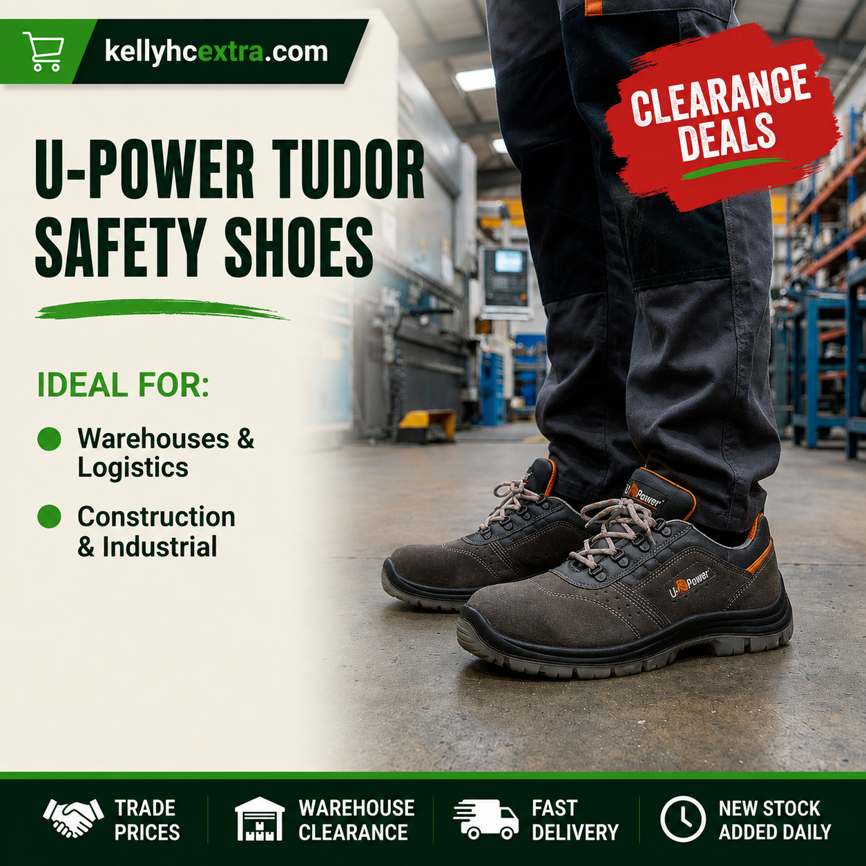 U-Power Tudor Safety Shoes - UK11