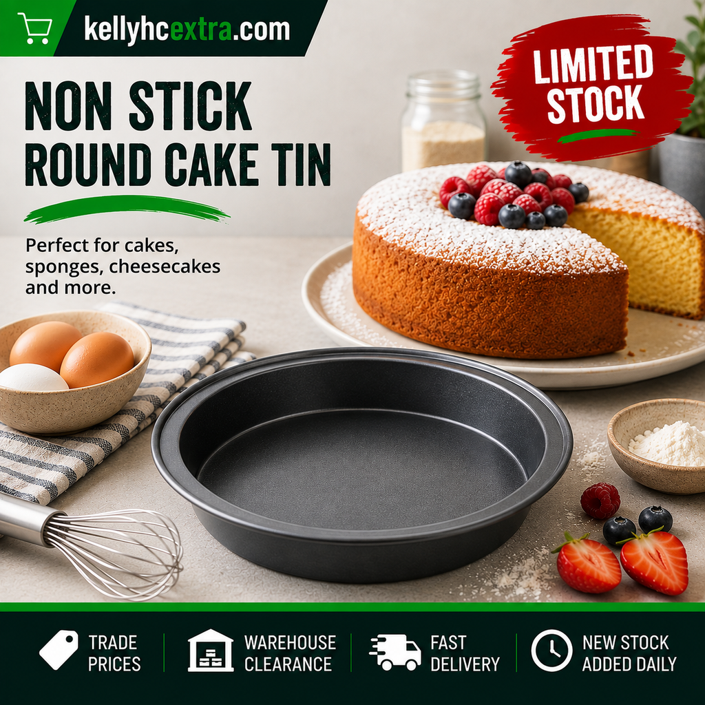 Round Non Stick Aluminium Cake Tin