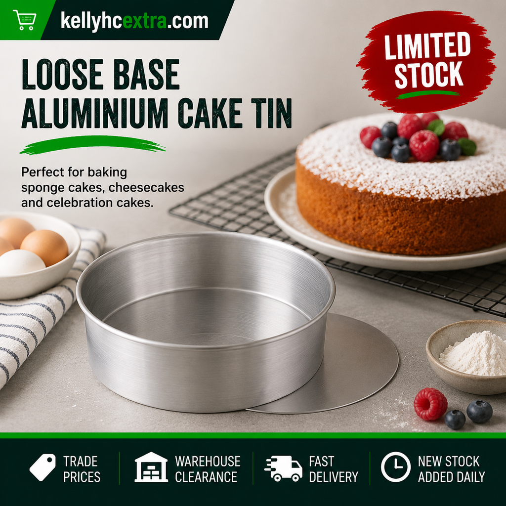 Loose Base Aluminium Cake Tin