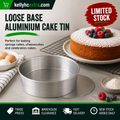 Loose Base Aluminium Cake Tin