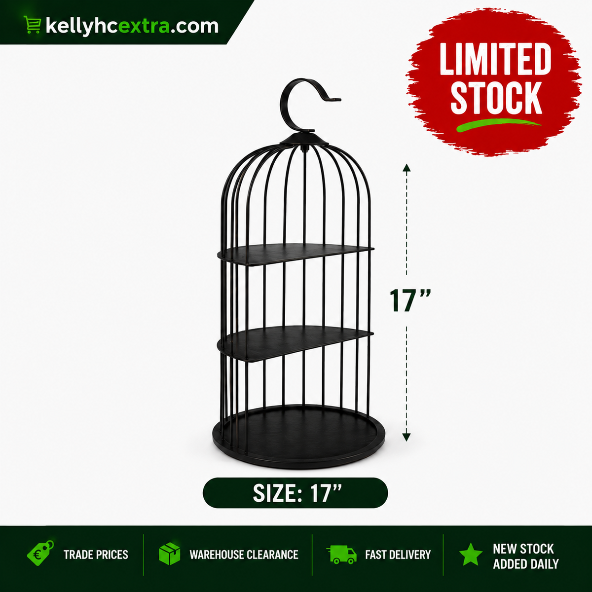 Vintage Birdcage Presentation