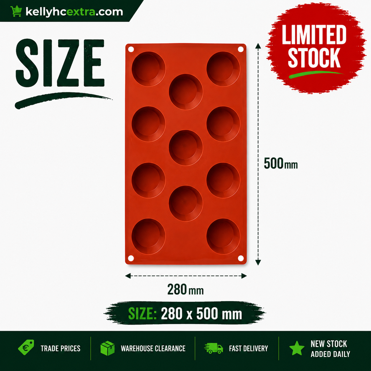 Silicone Mini Muffin Mould
