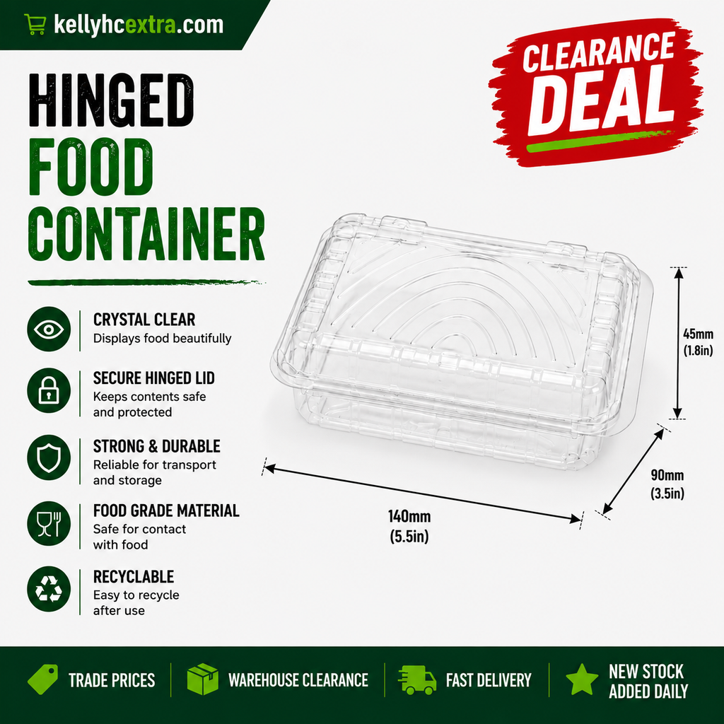 Hinged Food Container