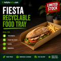 Fiesta Recyclable Food Tray