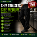 Chef Trousers Black