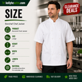 Bonchef Chef Short Sleeve Jacket