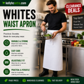 Whites Regular Waist Apron