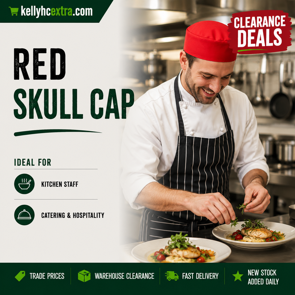 Red Skull Cap