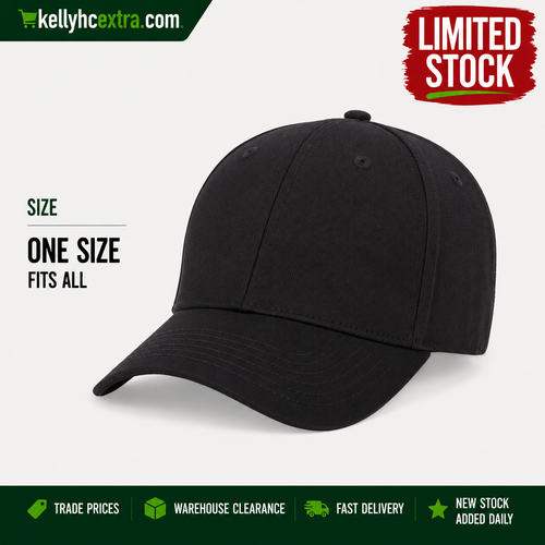Black Chef Baseball Cap