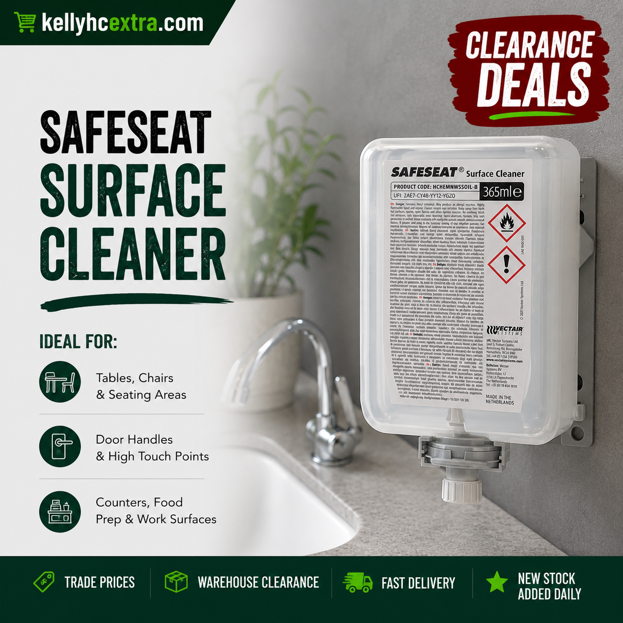 Safe Seat Surface Cleaner