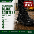 Trojan Traumas Gore-Tex S3 Black Safety Boots