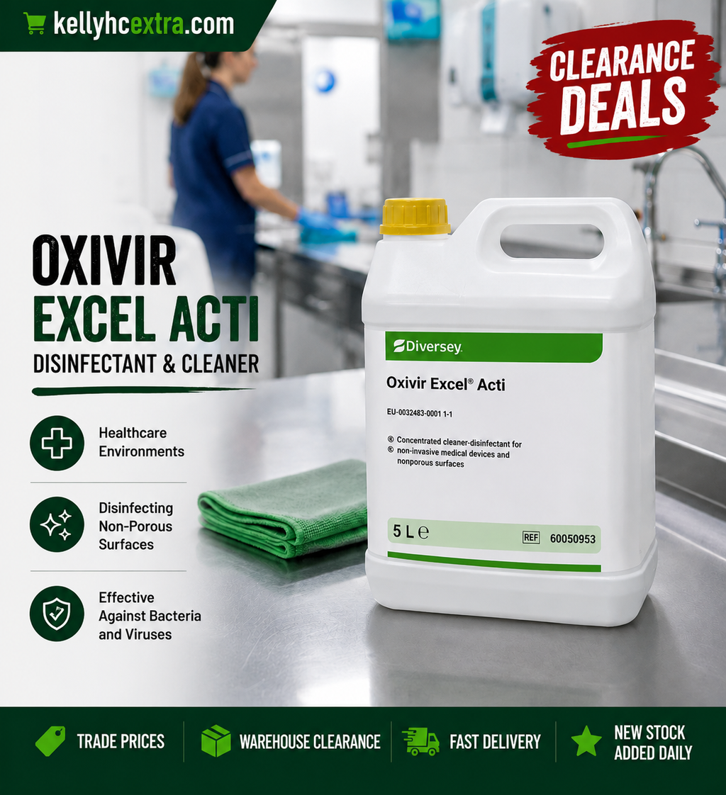 Oxivir Excel Acti, disinfectant & Cleaner