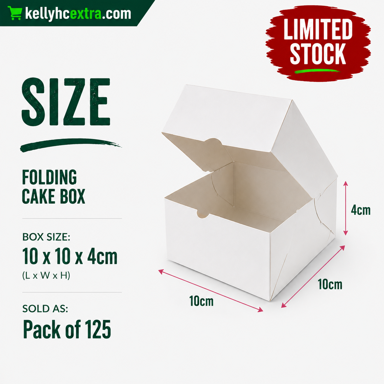 Cake Boxes - 10"