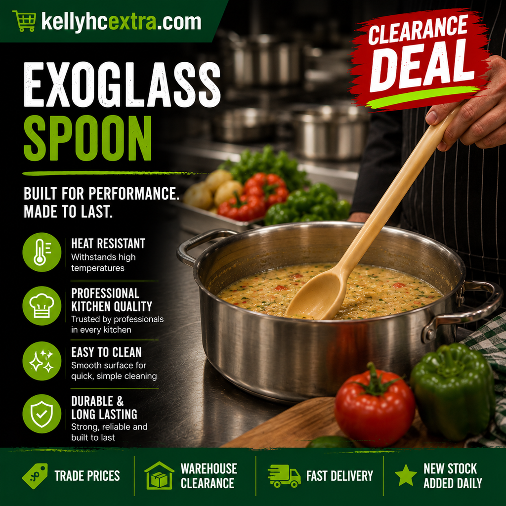 Exoglass Heat Resistant Spoon 300mm