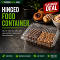 Hinged Food Container