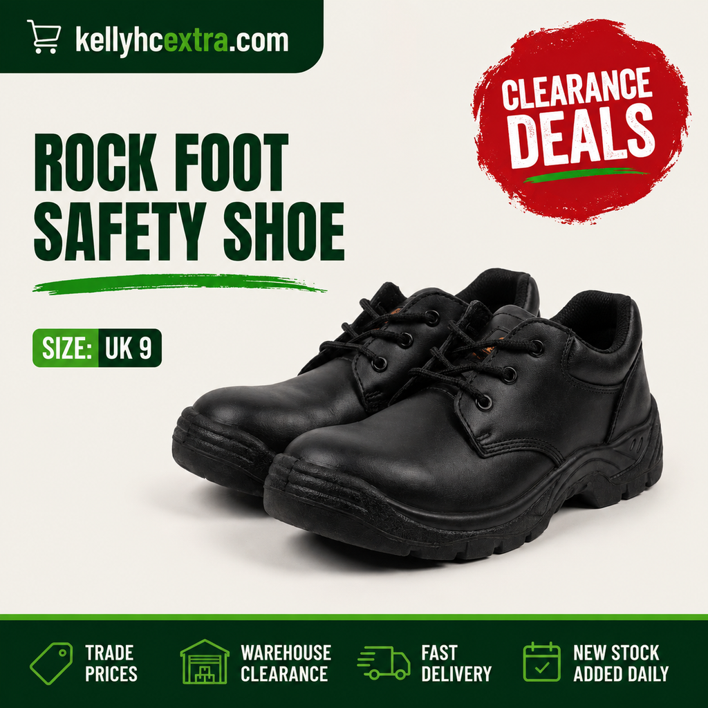 Rock Foot Safety Shoes - UK9