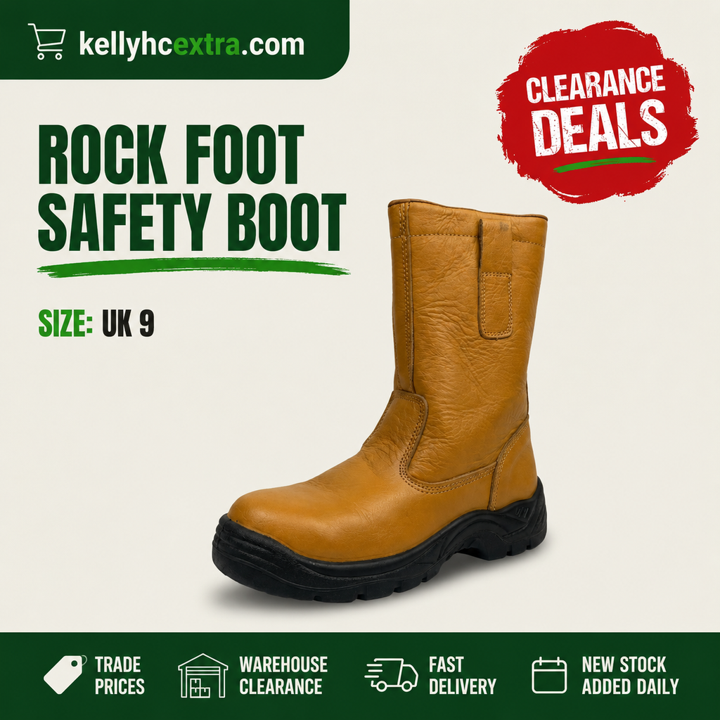 Rock Foot Rigger Boots - UK9