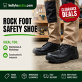Rock Foot Safety Shoes - UK10