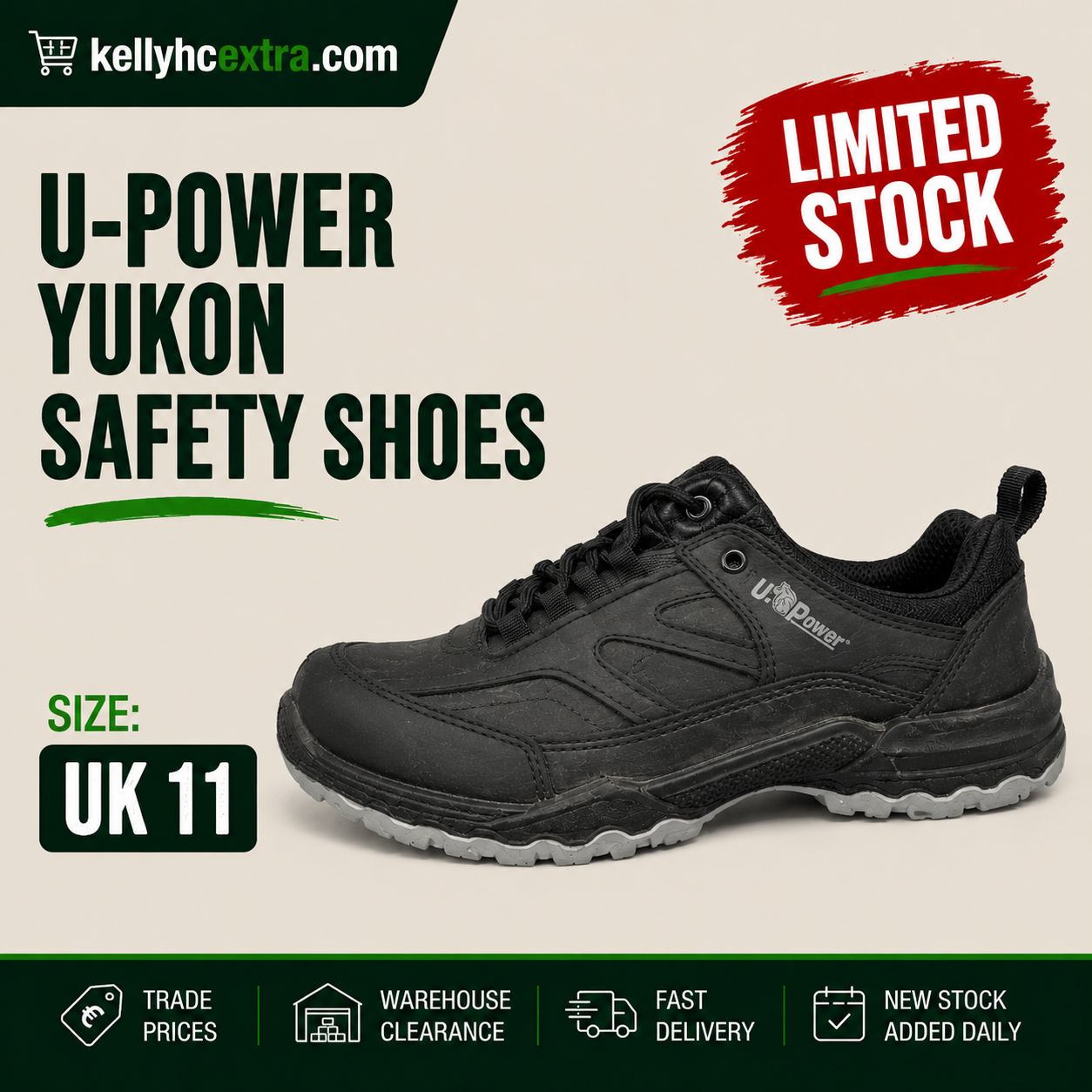U Power Rock & Roll Shoes - UK11