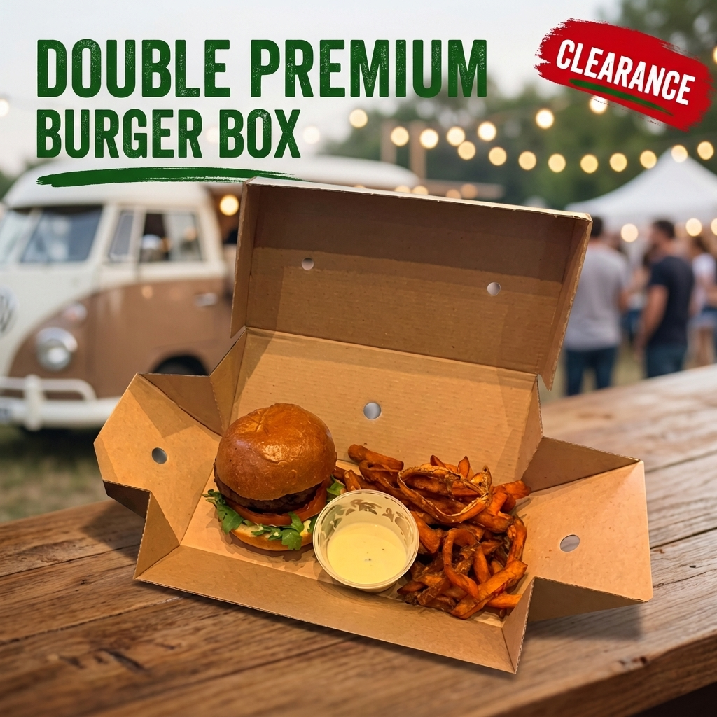 Double Premiuim Burger Box