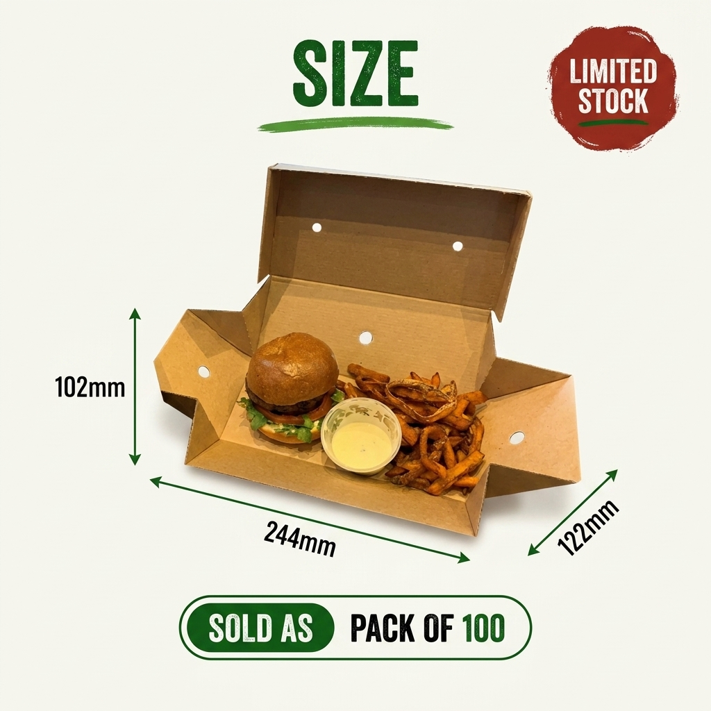 Double Premiuim Burger Box