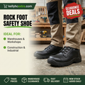 Rock Foot Safety Shoe - worn lifestyle